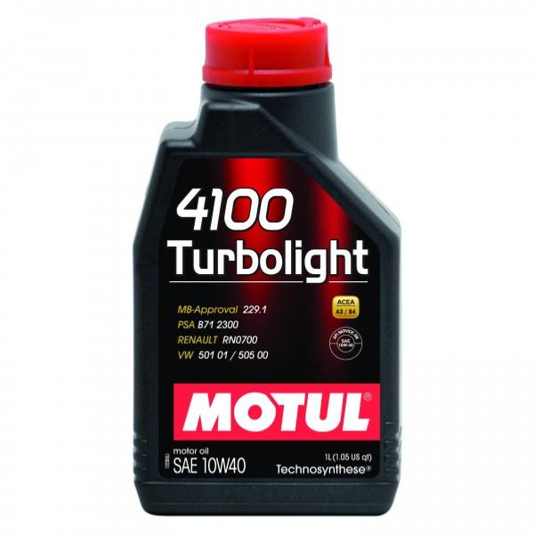 Huile moteur MOTUL turbolight 10w40 bidon de 1L