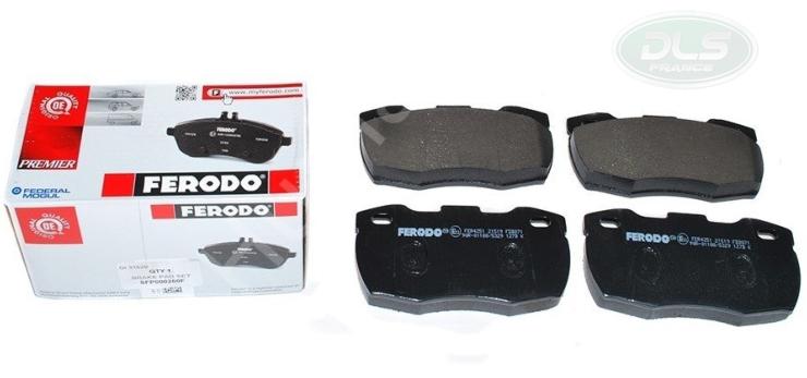 plaquettes de freins avant (FERODO) defender 90/110/130 V8, 200/300TDI, TD5 et TD4 