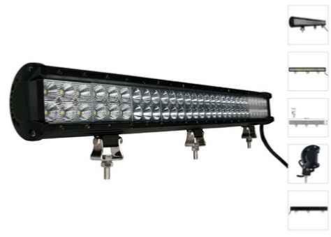 barre / rampe à LEDS Mtech 70.6cm 12000 lumens 12/24v 180w