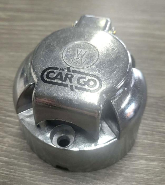 prise d'attelage en aluminium (socle femelle 7 broches)