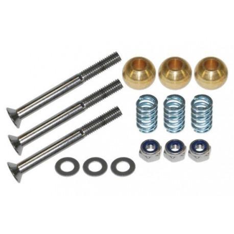 visserie inox (kit) d'axe de charnière de la porte de coffre