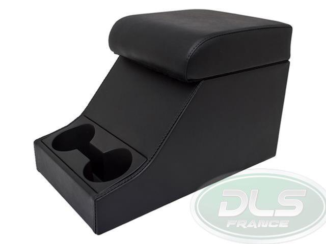 cubby box noir avec coussin réhaussé