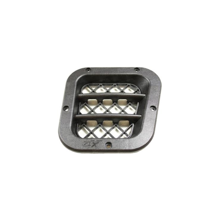 Grille d'admission d'air KBX defender (noir mat)