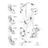 faisceau de câblage interne du volant pour Range Rover Evoque - Origine LR