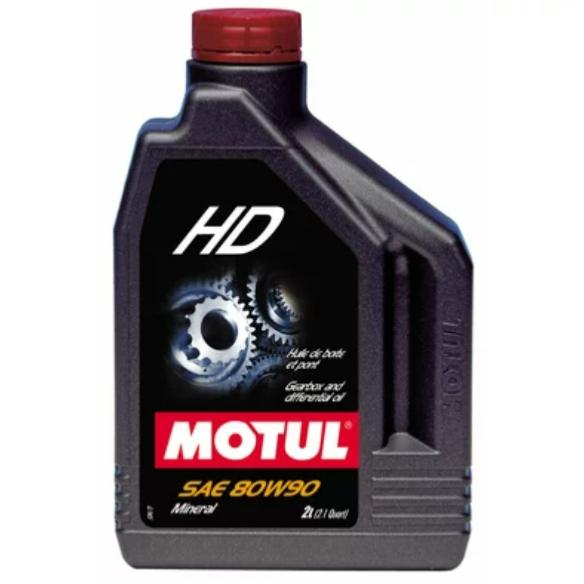 huile MOTUL HD SAE 80W90 bidon de 2L