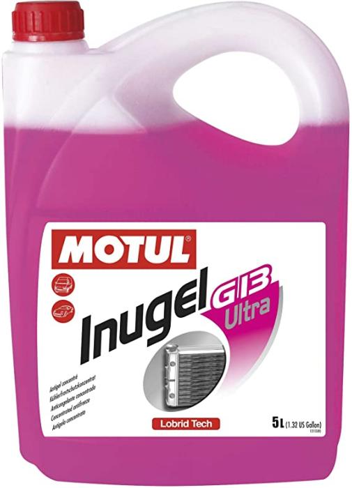 liquide de refroidissement MOTUL INUGEL G13 -30° bidon de 5L