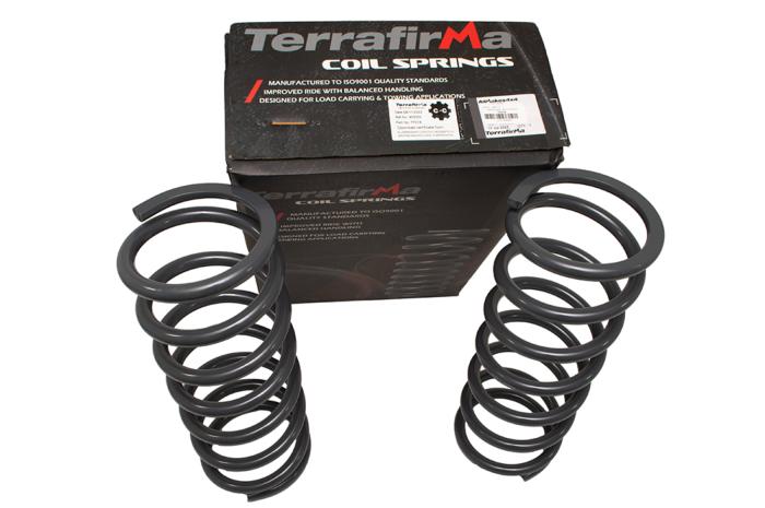 ressorts avant + 5cmcharge moyenne (medium) Terrafirma defender 90, discovery et range rover classic