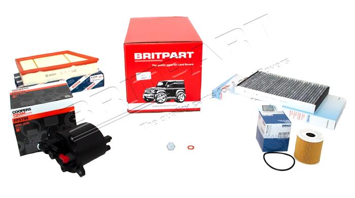 kit filtration pour Discovery Sport et Range Rover Evoque 2.2 L diesel