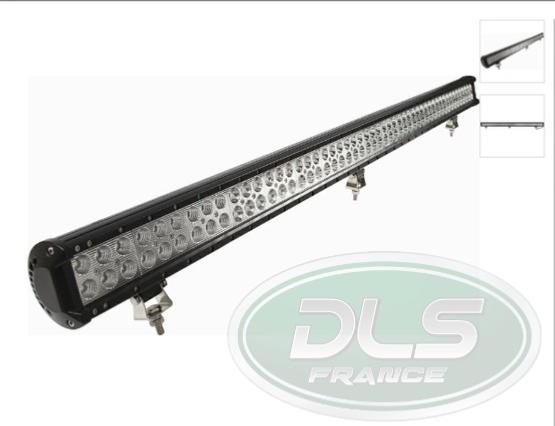 barre / rampe à LEDS 118.6cm double rangée, 12/24V 306W 47, Combo 20400 lumens