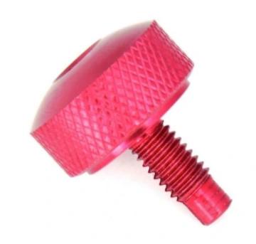 Vis de purge d'eau alu anodisé rouge TD5