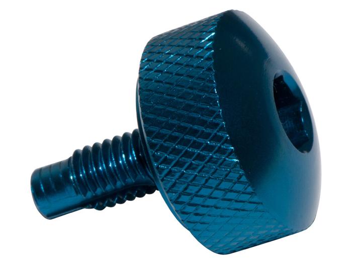 Vis de purge d'eau alu anodisé Bleu TD5