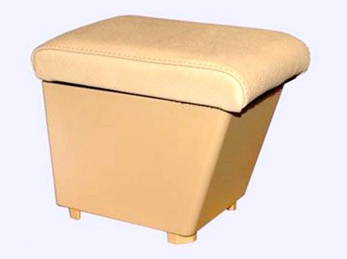 cubby box en cuir d'alpaga