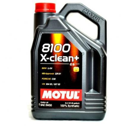huile moteur MOTUL 8100 X-CLEAN 5W30 bidon 5L