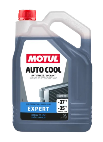 liquide de refroidissement MOTUL AUTOCOOL EXPERT -37° bidon de 5L