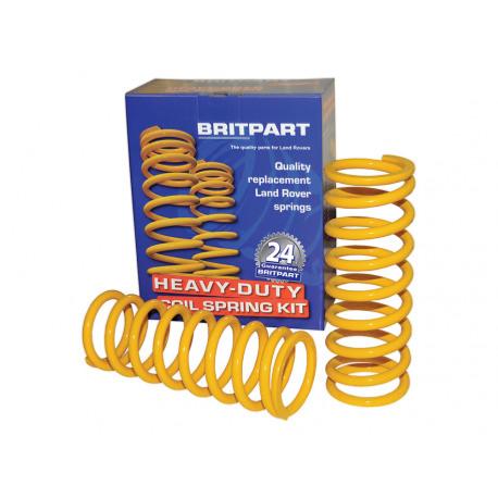 ressorts ARRIERE jaune + 4cm charge moyenne defender 110