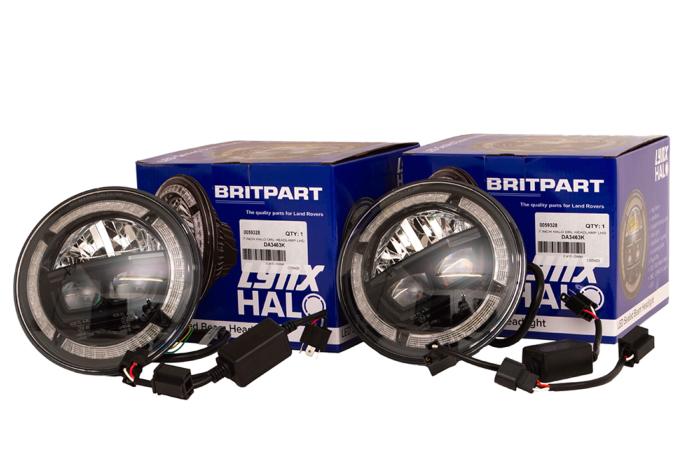 phare à led LYNX HALO pour Defender (la paire)