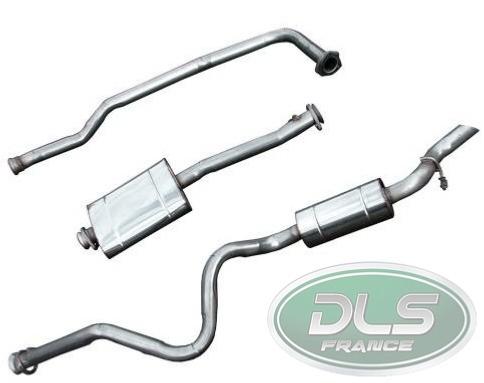 echappement inox pour Defender 110 300TDI 