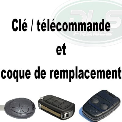 cl, tlcommande et coque de remplacement LAND ROVER