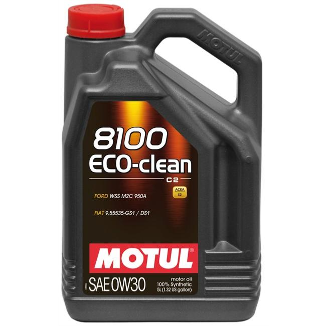 huile moteur MOTUL 8100 ECO-CLEAN 0W30 bidon 5L