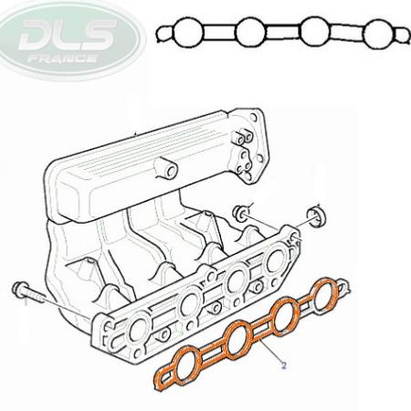 joint de collecteur d'admission freelander 1.8 16v essence