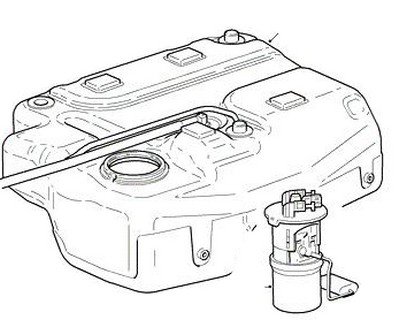 Reservoir alimentation carburant