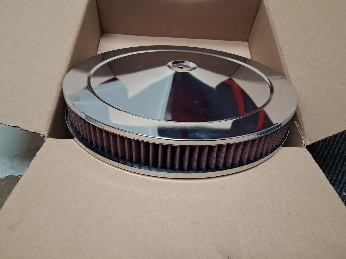 Boitier filtre à  air carburateur quadruple corps V8 rover