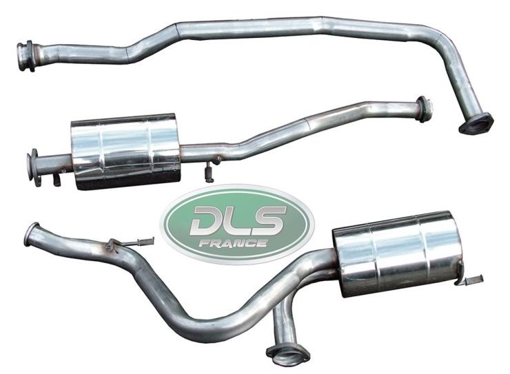 echappement inox pour Defender 90 300 TDI 1995-1997 