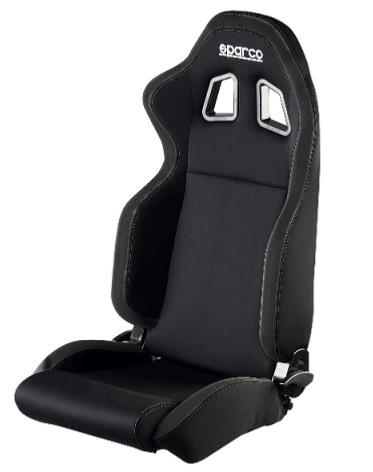 siège baquet SPARCO R100 noir liseret noir Defender