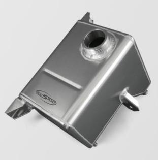 vase d'expansion allisport ARGENT pour Defender et Discovery 200TDI et 300TDI et Def/Disco/Range V8 