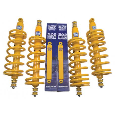 kit suspension +4cm Super-Gaz (charge moyenne) def90 / discovery1 / range rover classic