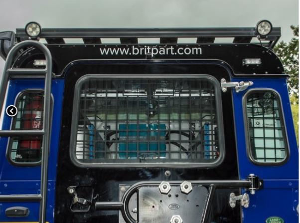 grille de protection (kit de 3) vitres arrières defender 90 à partir de 2002