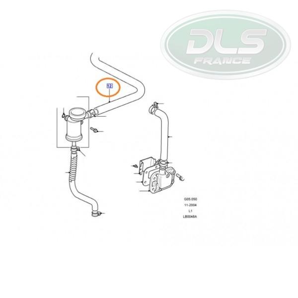 durite d'évaporateur d'huile moteur à durites de turbo 300TDI