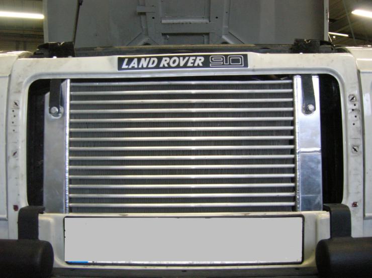 Intercooler gros débit Allisport  -façade- (defender90/110) 300TDI